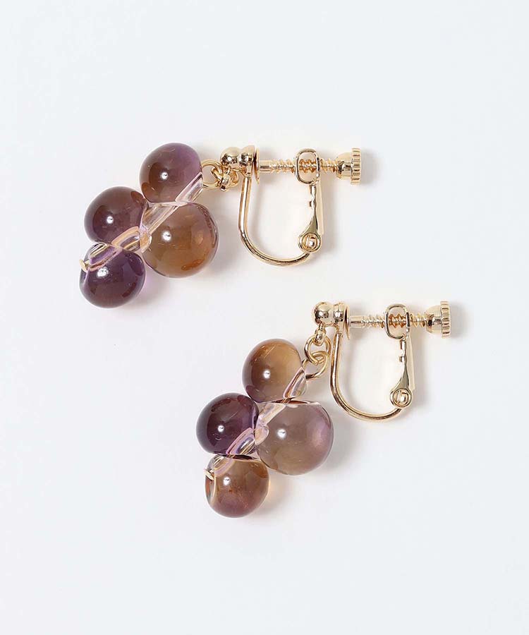 シャボンドロップイヤリング