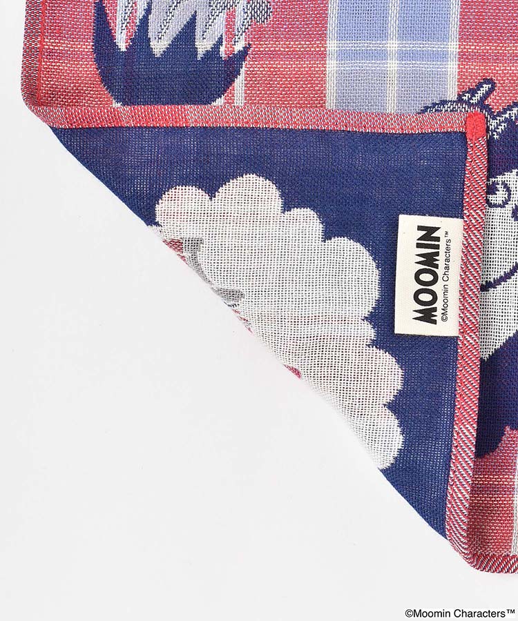 MOOMIN フラワーとフレンズ三重ガーゼハンカチ