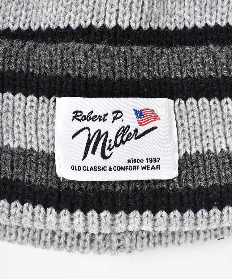 Robert P Millerボーダーニット帽