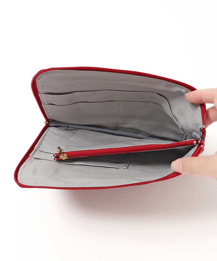 タイプライターチェック柄メディカルポーチ