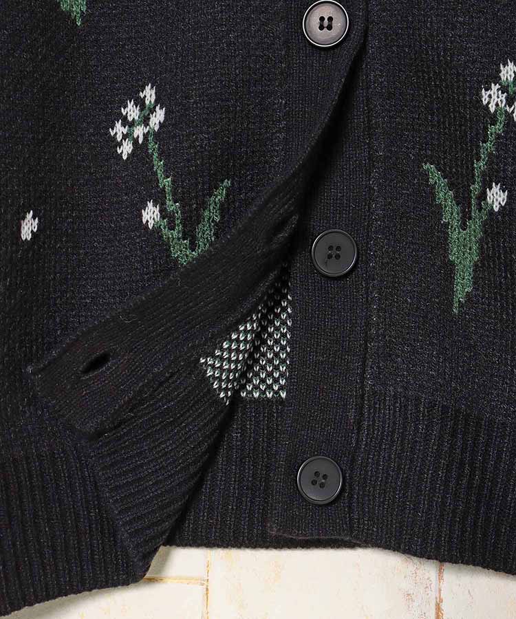 le petaleスズランニットカーディガン