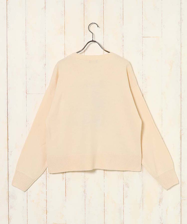 le petale Fluffy catニットプルオーバー