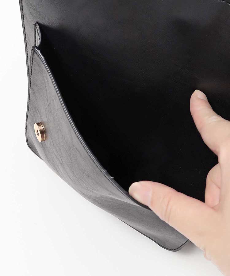 ベルト縦型サッチェルバッグ