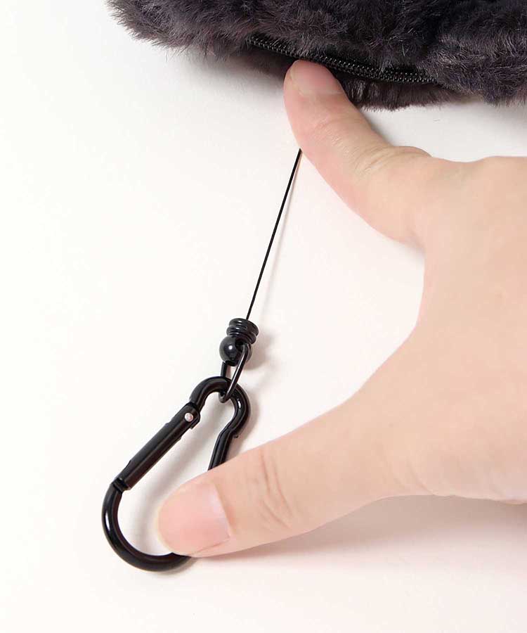 スワンネルリール付きパスケース