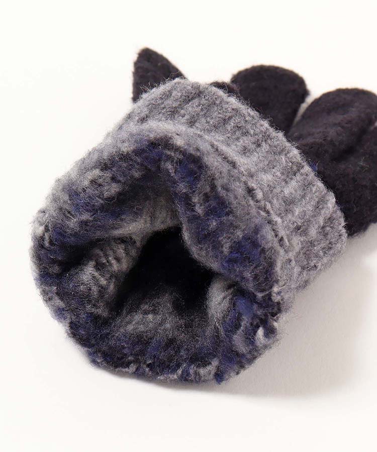 裏起毛トナカイニットグローブL