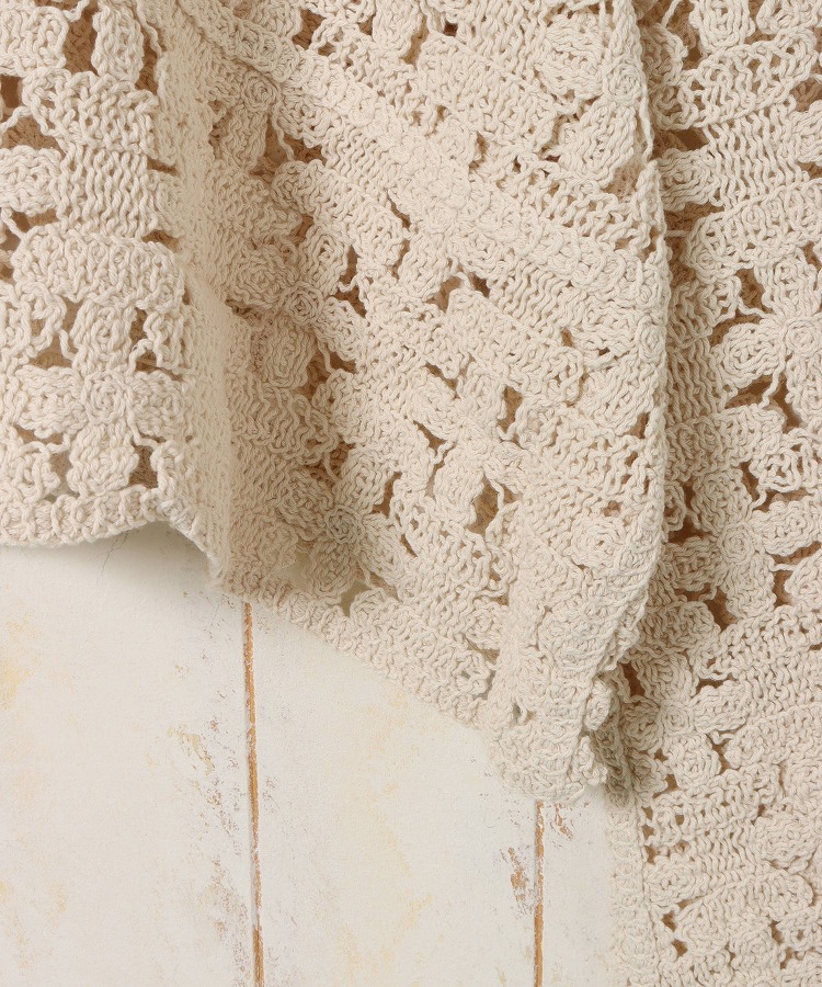 ≪SALE≫【WEB限定】クロシェ前後2wayトップス
