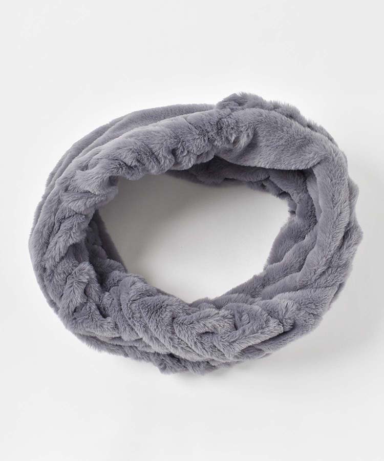 編み込ファークロススヌード