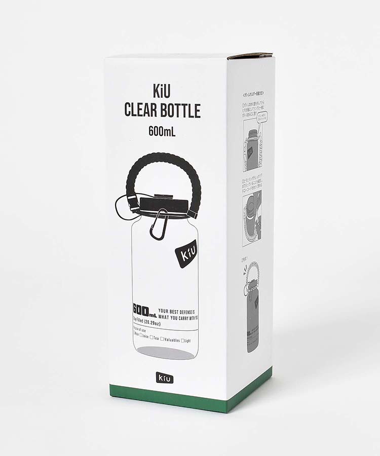 KiUクリアボトル(600ml)
