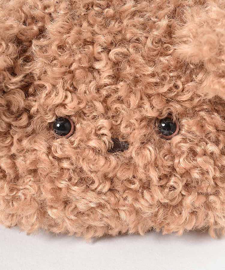 もこもこドッグポーチ