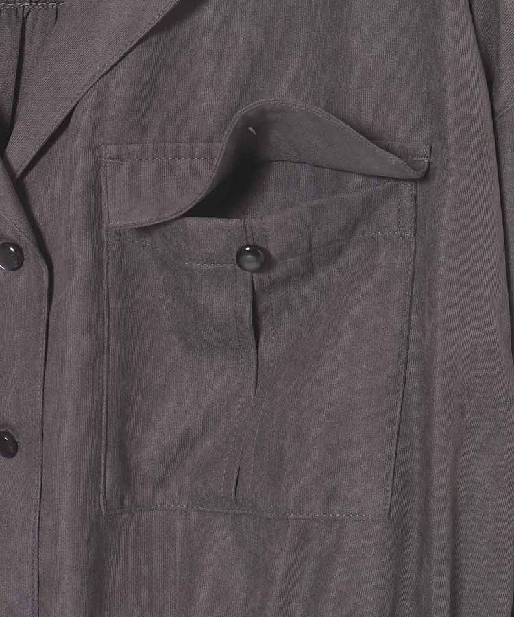 シャツワンピース