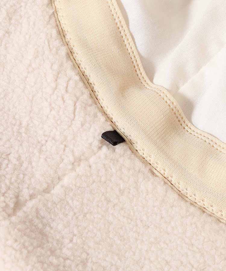 ムートン風バケットハット