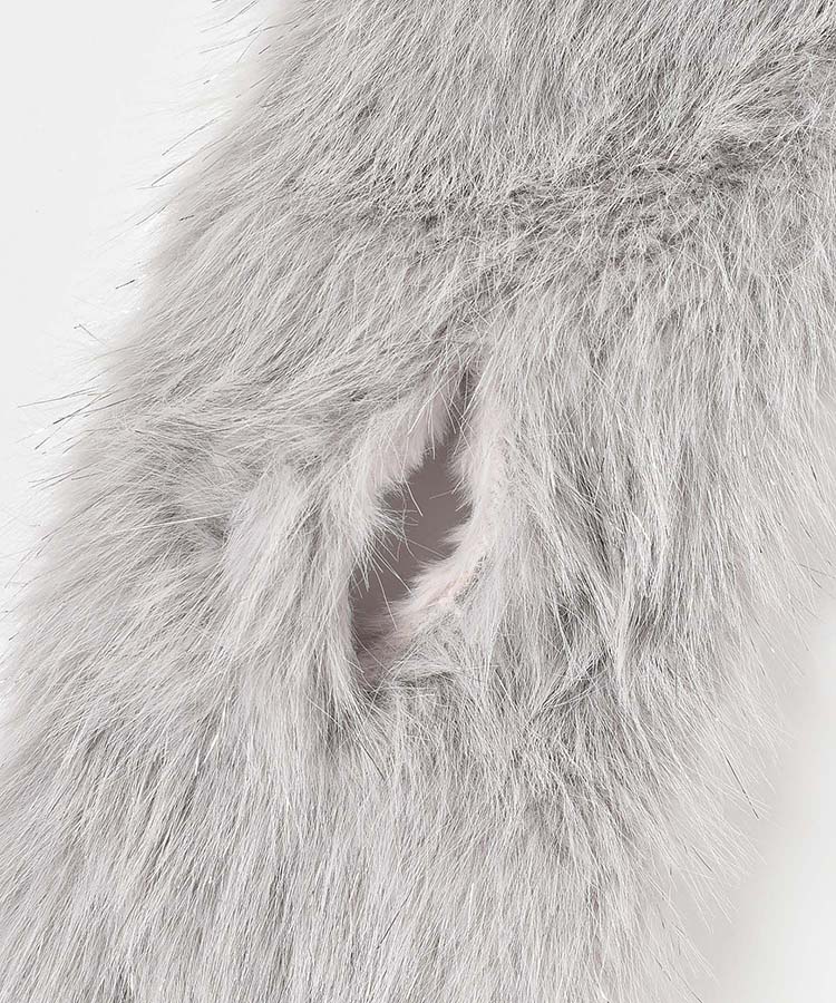 ラメファーミニマフラー