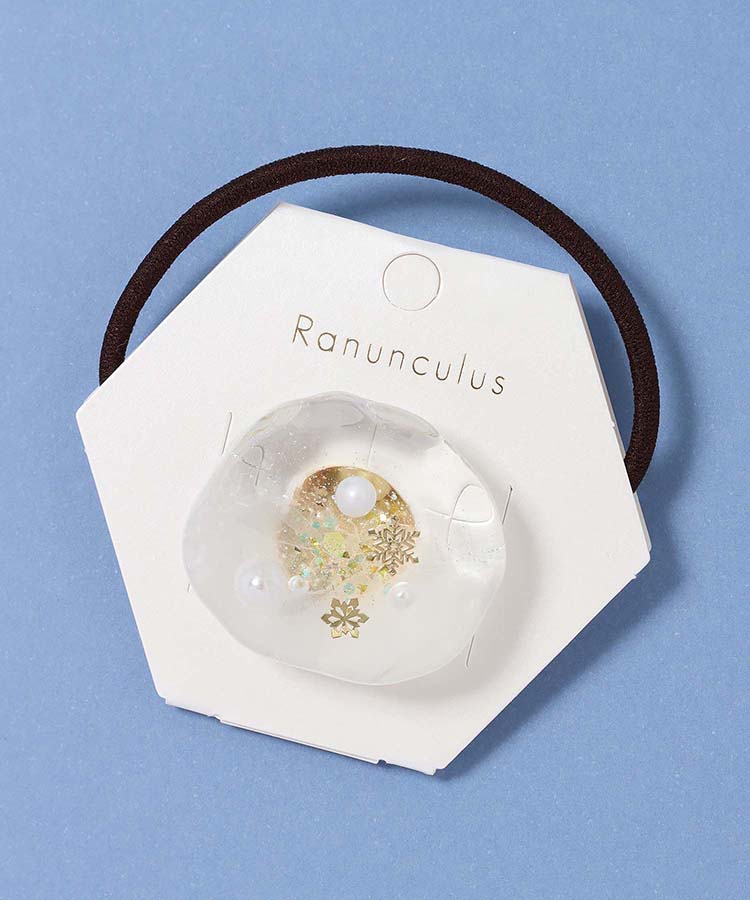 スノーフレーク封入ポニー