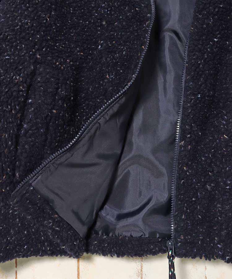 ネップボアビッグブルゾン