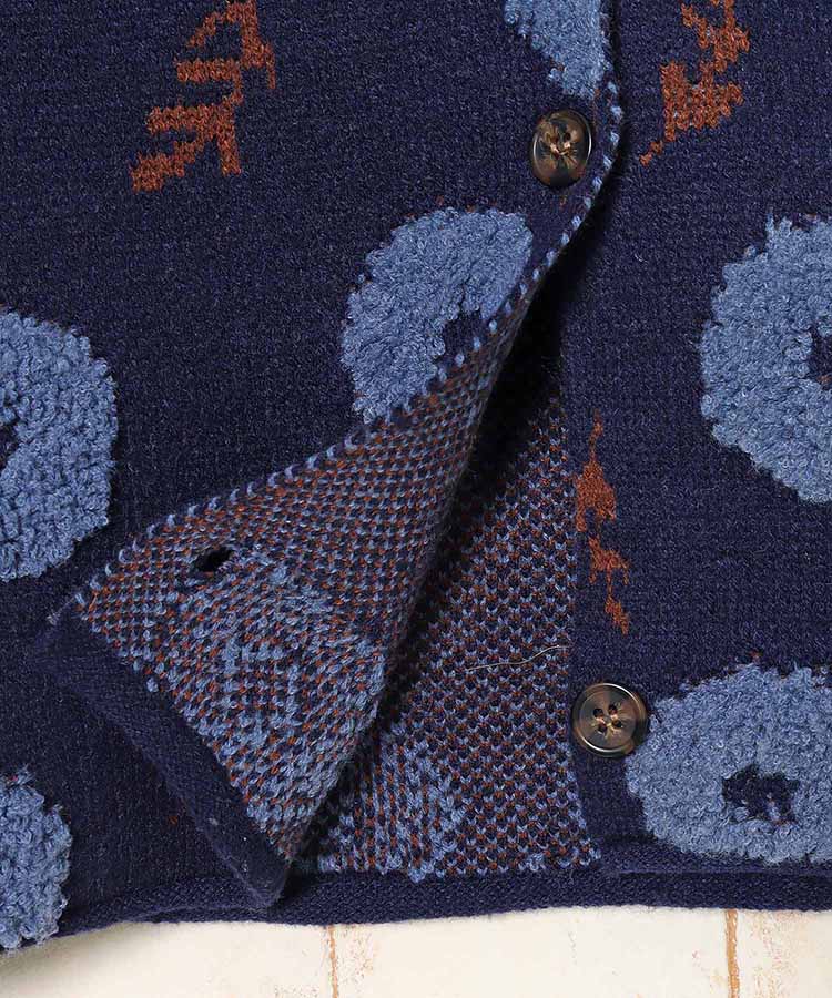 【WEB限定】フラッフィーフラワーカーディガン