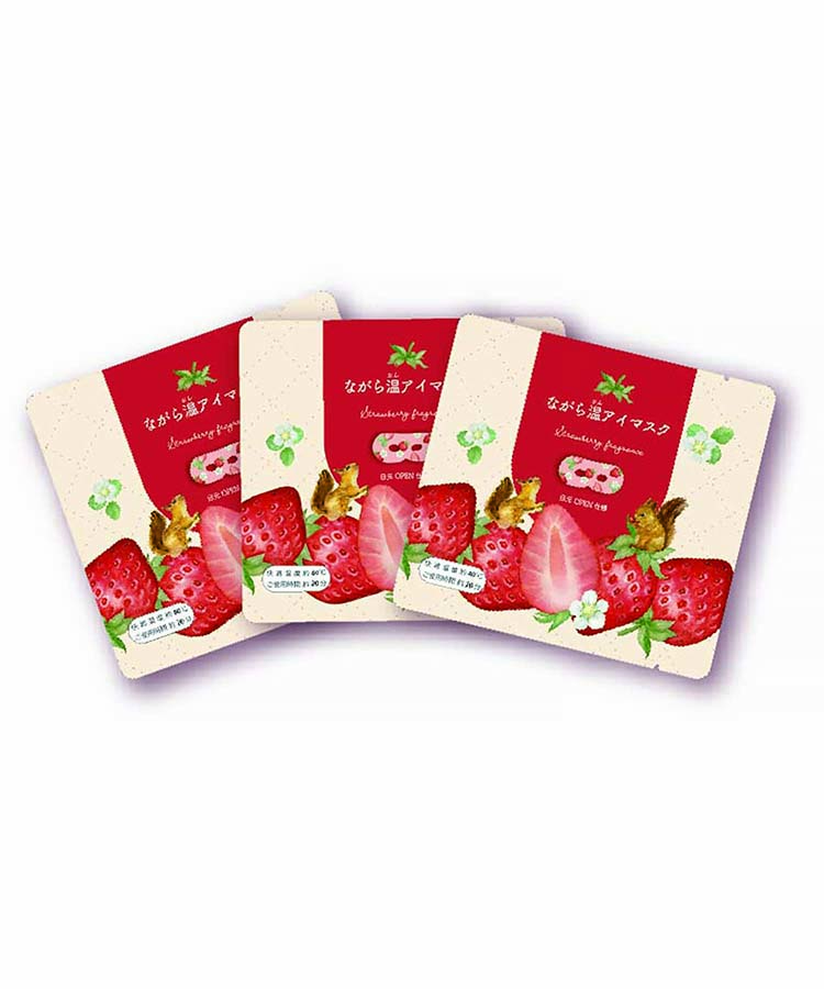 いちごながら温アイマスク3P