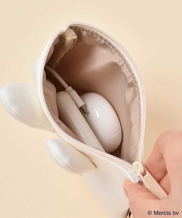 BRUNA FACEボンディングミニフラットポーチ