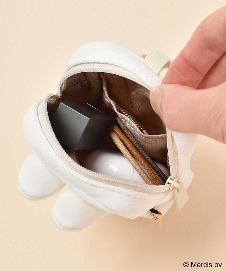 BRUNA FACEボンディングマイクロスクエアポーチ