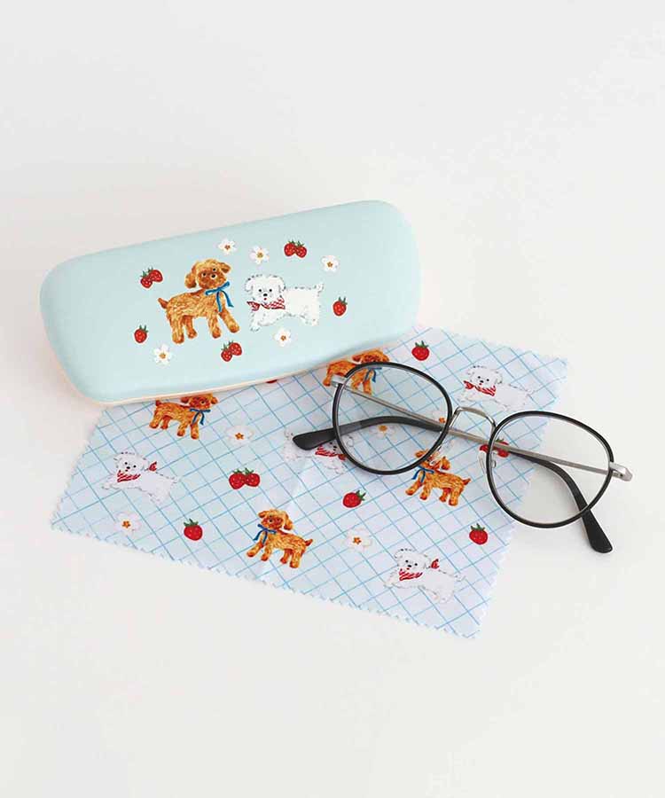 利光春華メガネケース&クロスセット