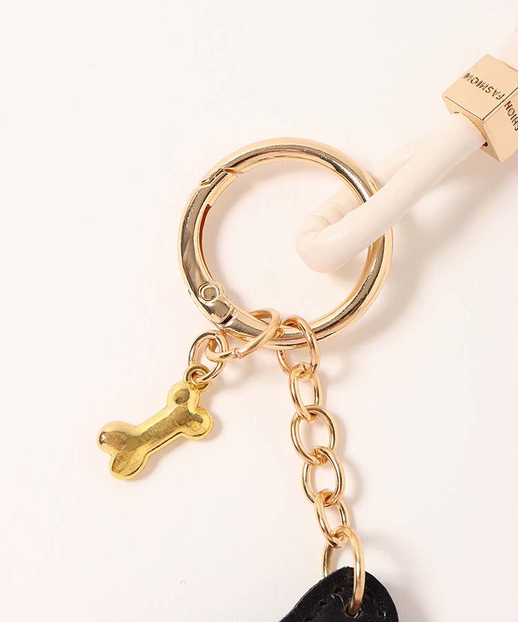 ドッグモチーフチャーム