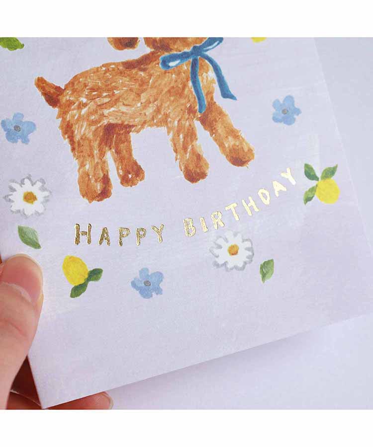 利光春華バースデーカード