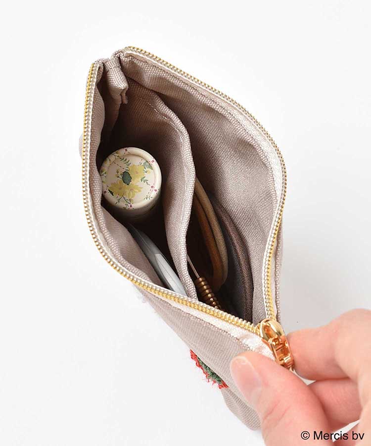 miffyスプリングサガラ刺繍ティッシュポーチ