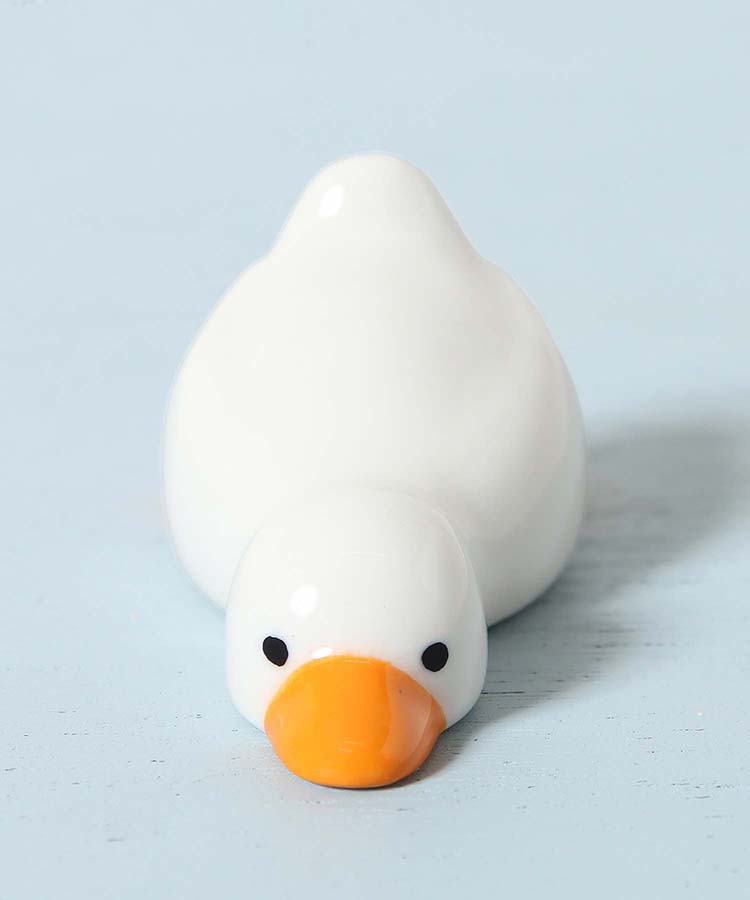 ぽちゃひるあひる箸置き