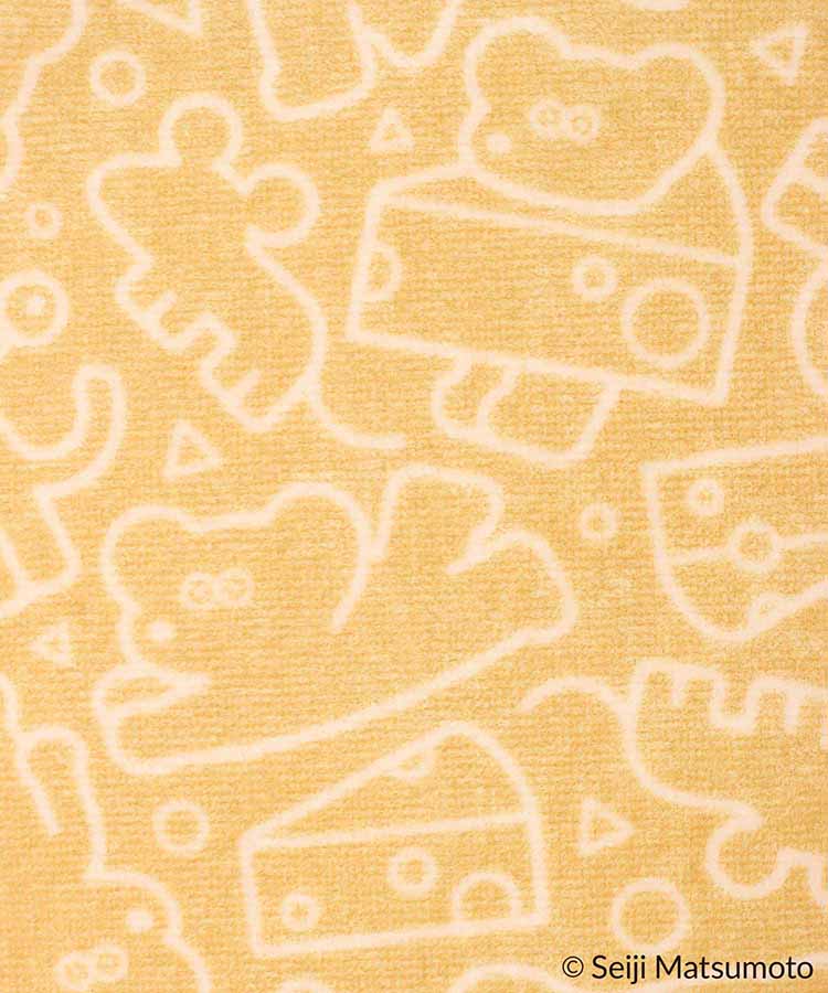 ねずみのANDYインクジェットハンカチ