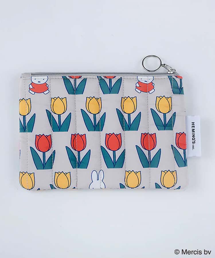 【WEB限定】Dick Brunaキルティングフラットポーチ