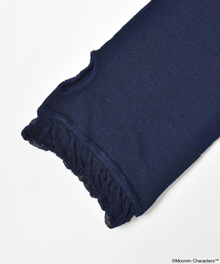 冷感ブドウ柄ニョロニョロ刺繍ロンググローブ