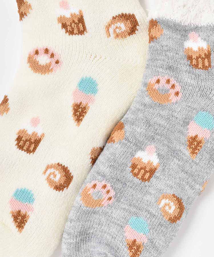 スイーツ内ボアルームソックス