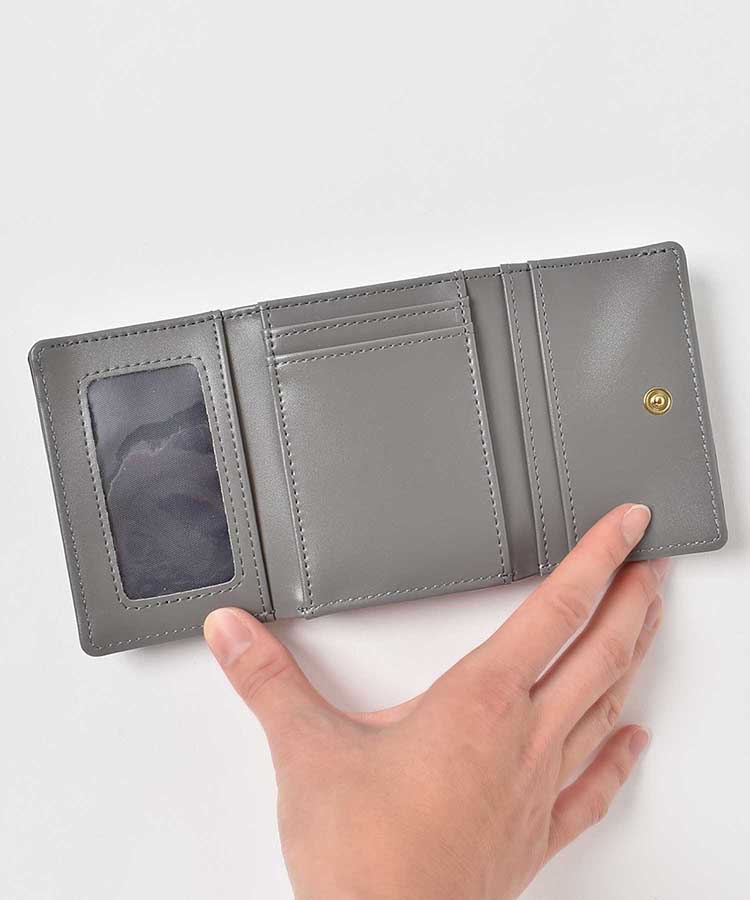 メタリックミニ財布