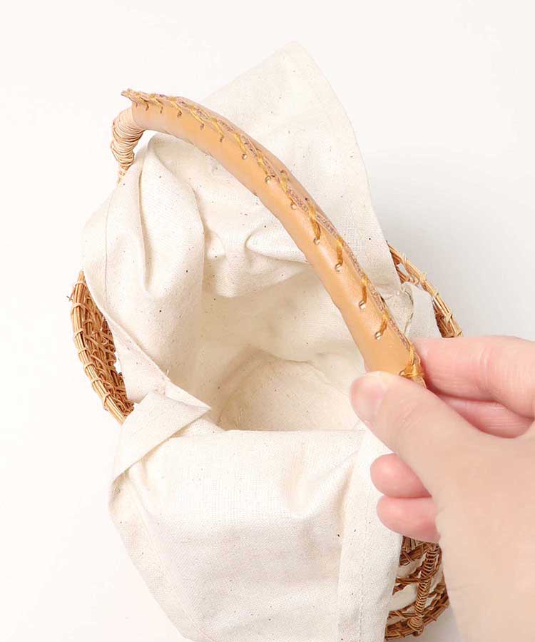 TARANNGOミニオーバルライニング付きバッグ