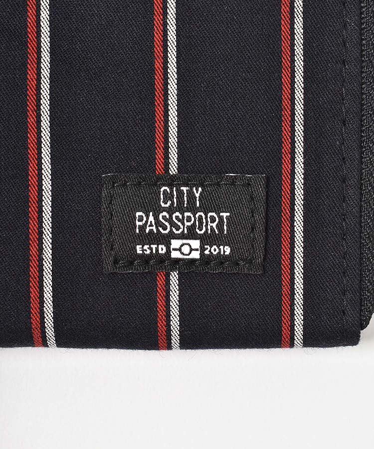 クラッシーストライプシティパス&コインケース