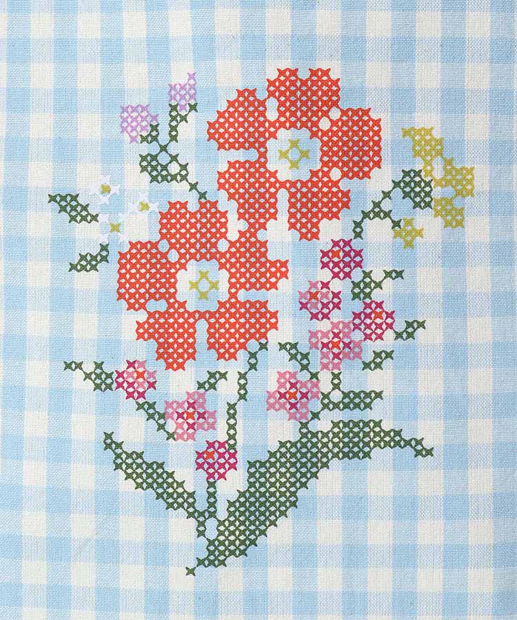 クロスブルームトートバッグ