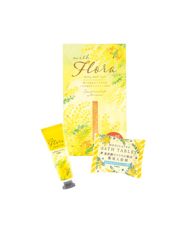 ウィズフローラミモザオーガンジーセット