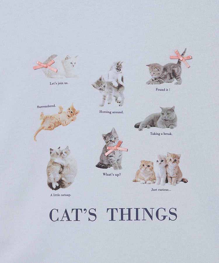 le petale CATsリボンロンT