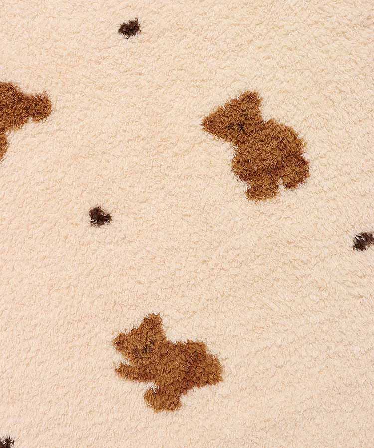 総柄ボアブランケット