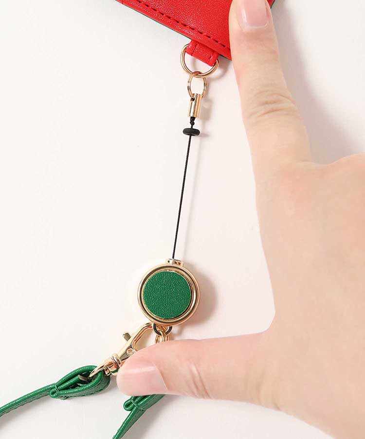 いちごパスケース