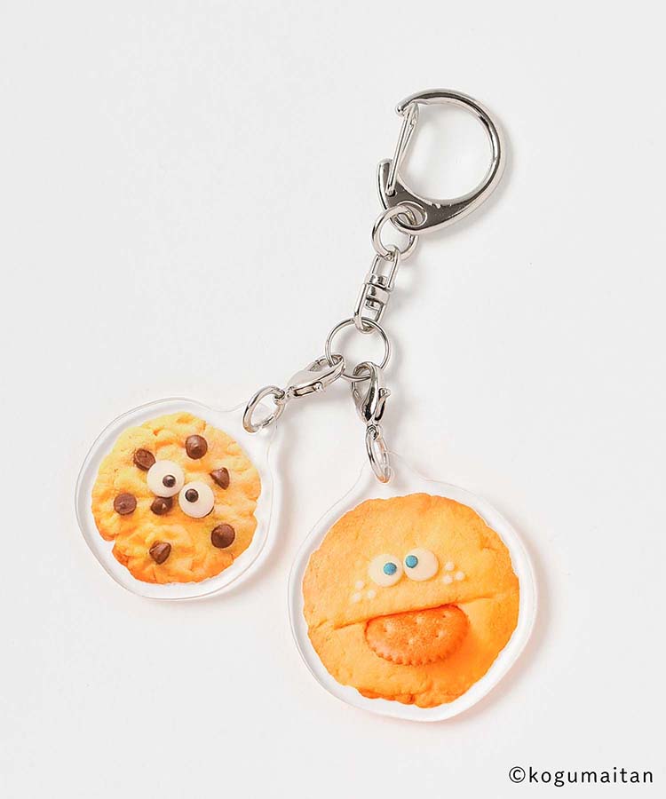 こぐまいたんアクリル2連キーホルダー