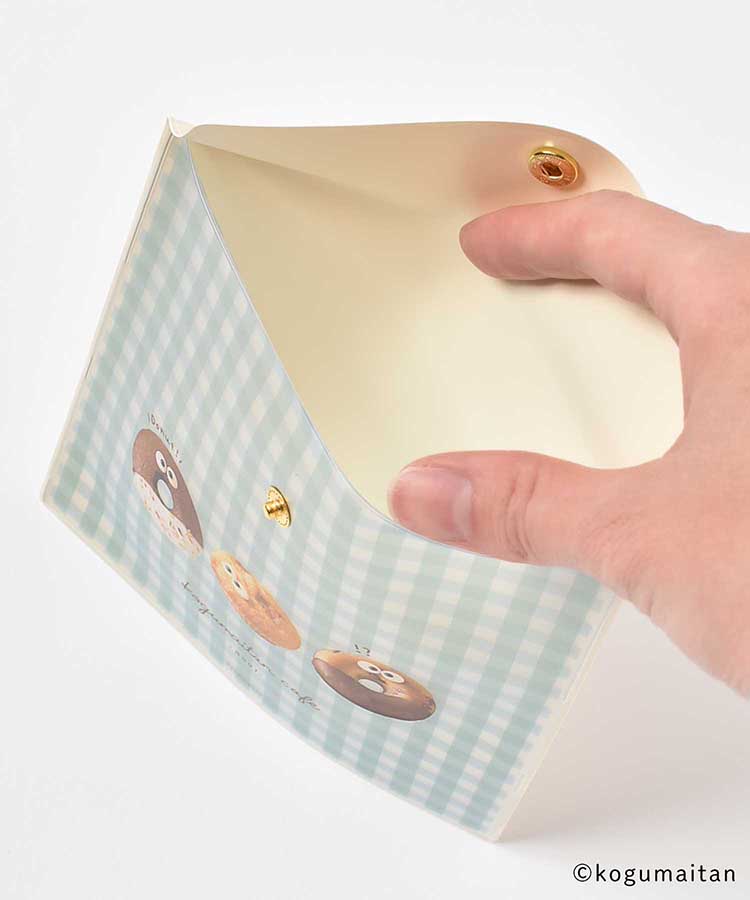 こぐまいたんホック付ポーチ