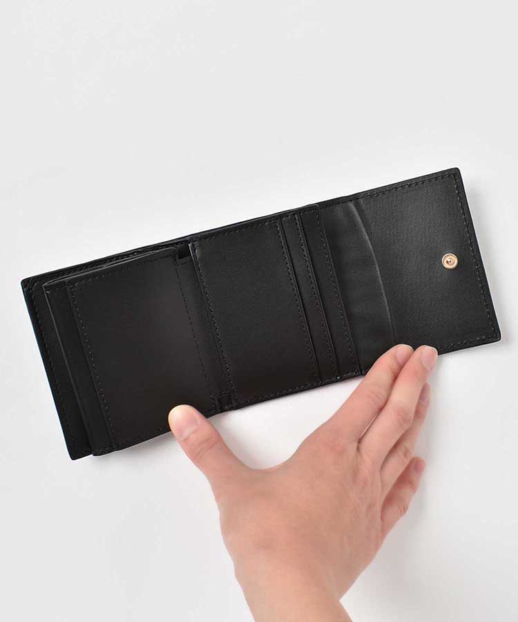 ロージアボックスコイン三つ折り財布