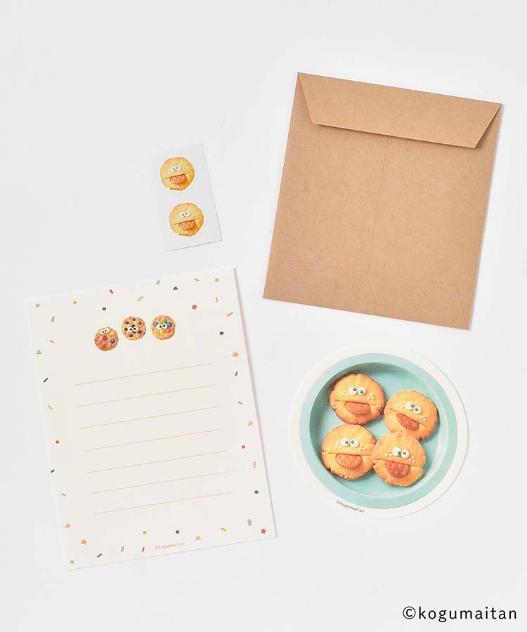 こぐまいたんダイカットミニレターセット