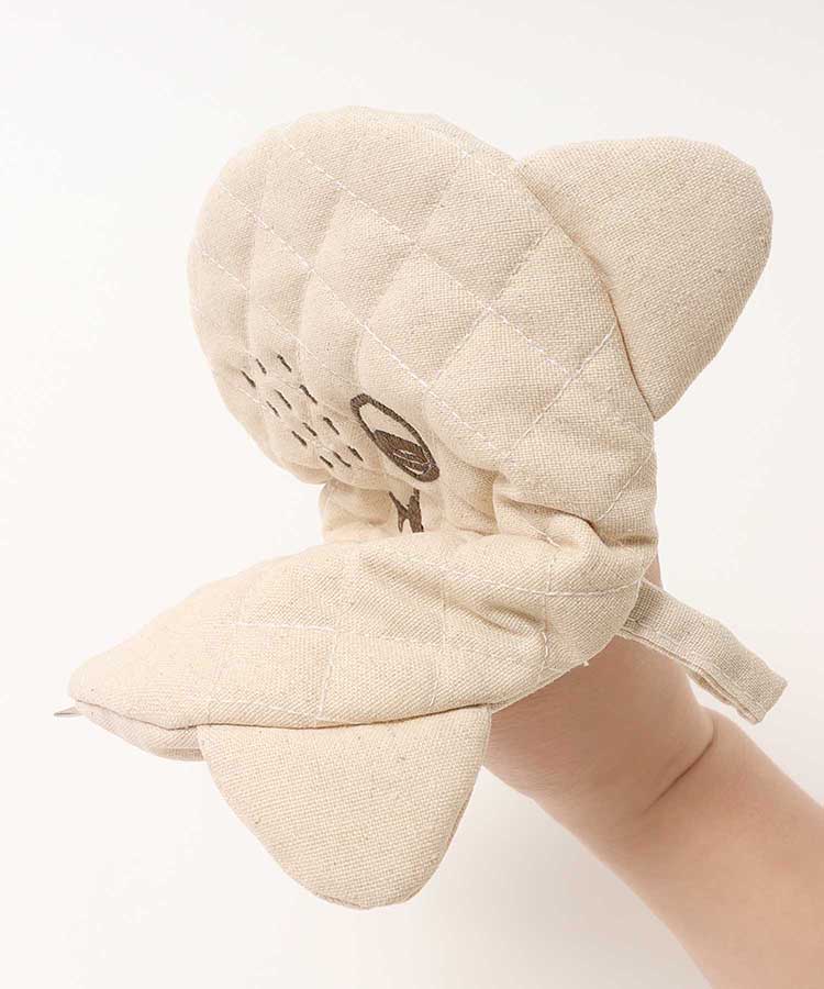 にゃふにゃふキルト鍋つかみ