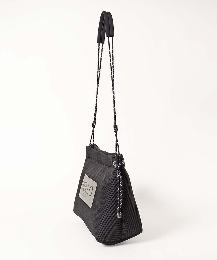 メッシュロゴショルダー