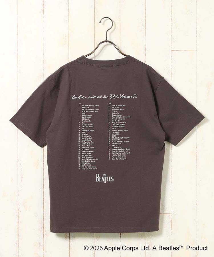 THE BEATLESレコードプリントTシャツ