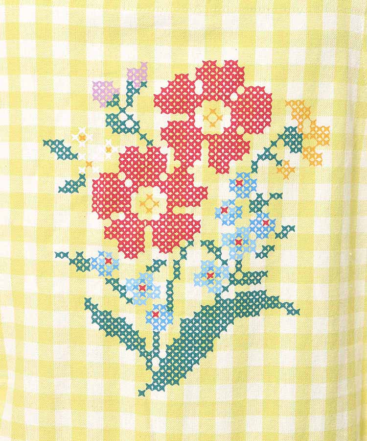 クロスブルームショートエプロン