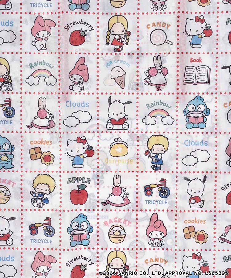 【WEB予約 3/4～順次発送】SANRIO CHARACTERS BASICショッピングバッグ