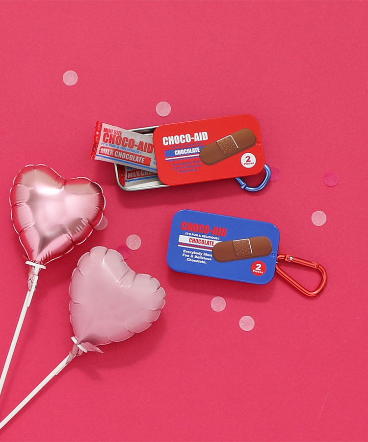 チョコエイド カラビナ付きミニミニティン