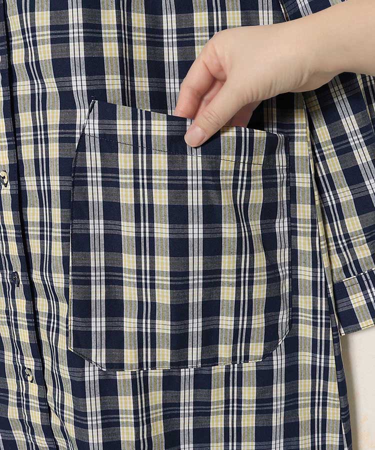 シャツワンピース